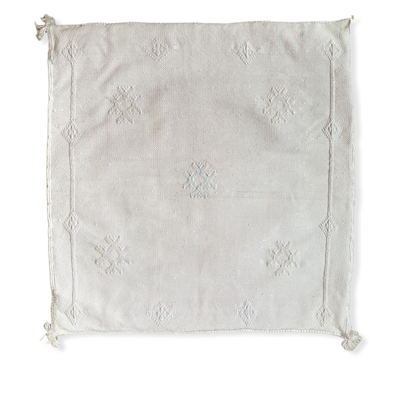 Moroccan Cactus Silk Cover | Warm white 1
