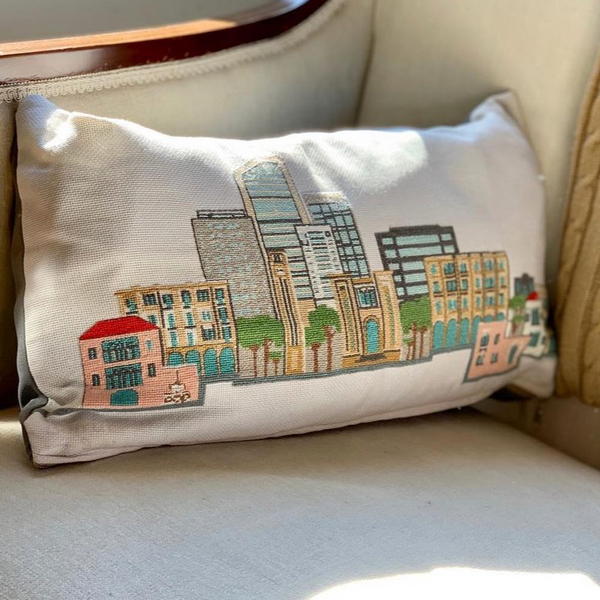 Beirut City Scape Cushion