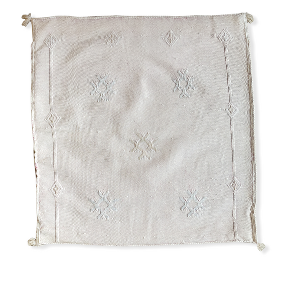 Moroccan Cactus Silk Cover | Warm white 2
