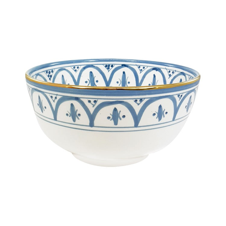 Large Soup and Salad Bowl  - Blue Grey ZWAK