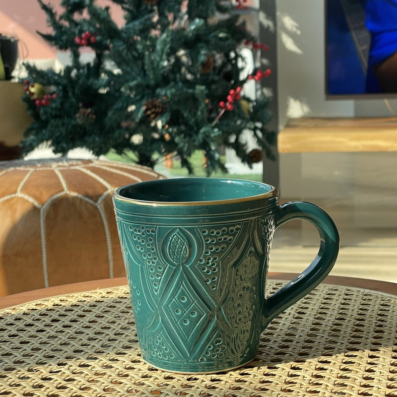 Handmade with Gold Mugs - 4 Colors