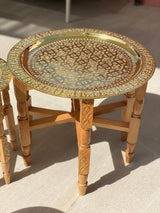 Handmade Moroccan Brass Table