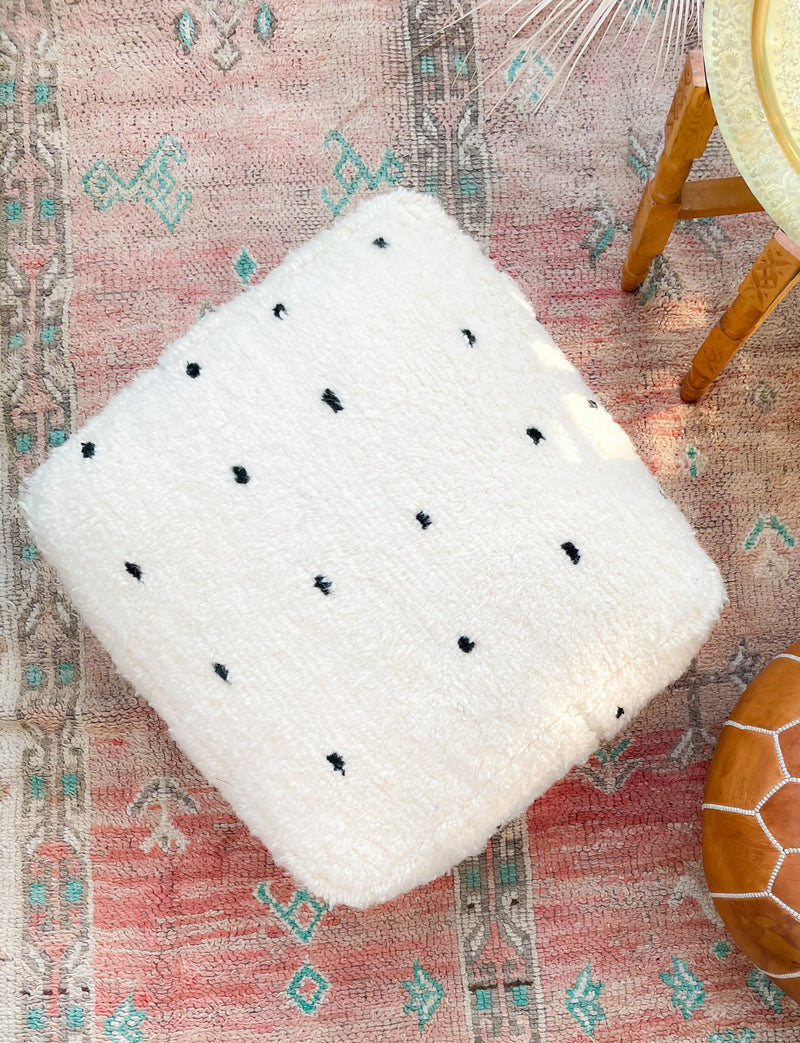 Floor Cushion - Polka Dots