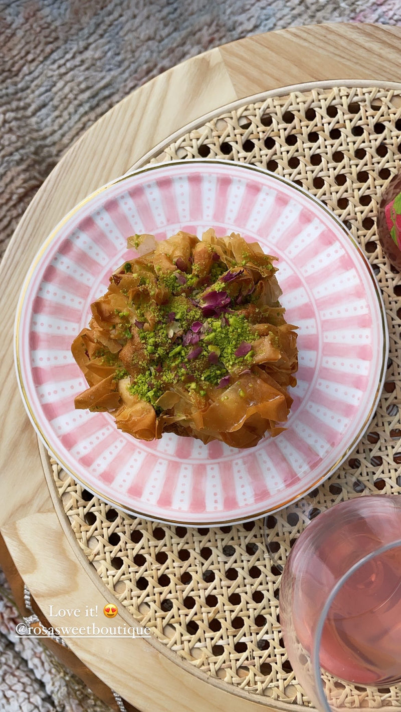 Sunflower Plates - Sakura Pink